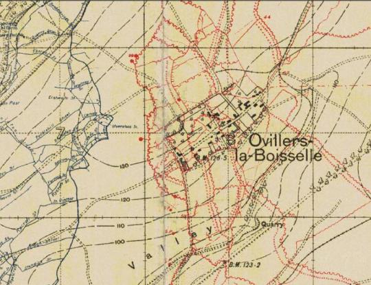 ovilliers trench map